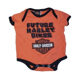 Harley Davidson 2013 one piece Baby  outfit 0-3 months Future Harley Biker